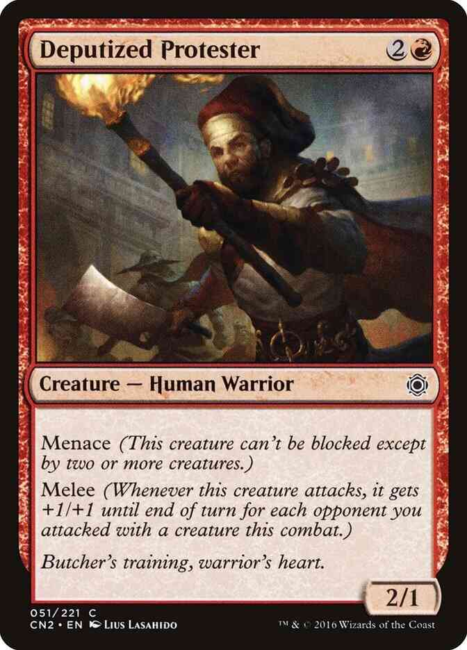 Deputized Protester [51] [Conspiracy Take The Crown] [Non-Foil]