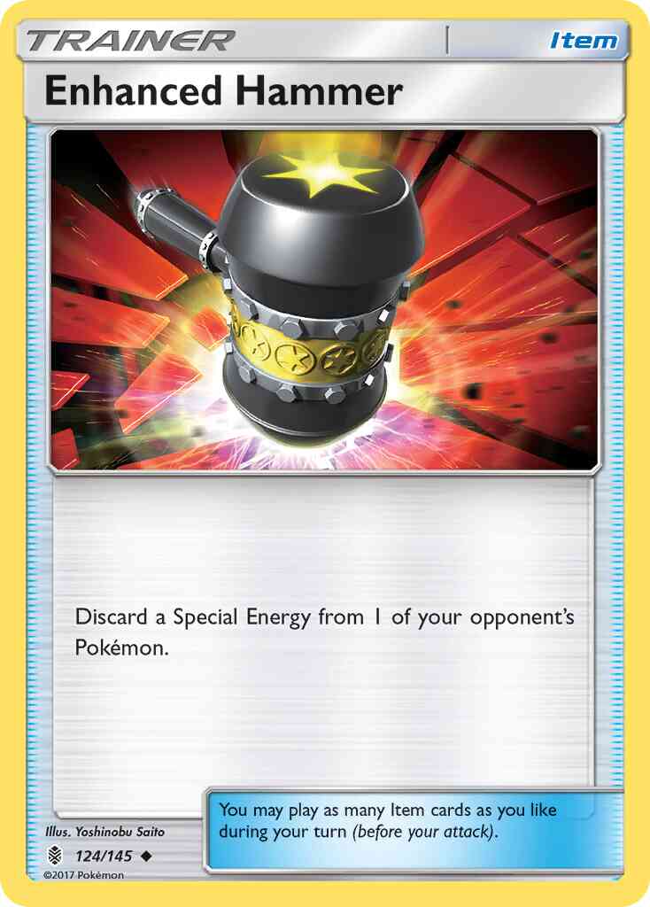 Enhanced Hammer - 124/145 - Uncommon [sm2-124] [Non-Holo]