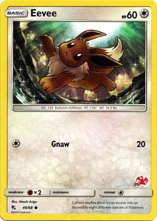 Eevee - 49/68 - Common - Charizard Stamp [BA01-26] [Non-Holo]