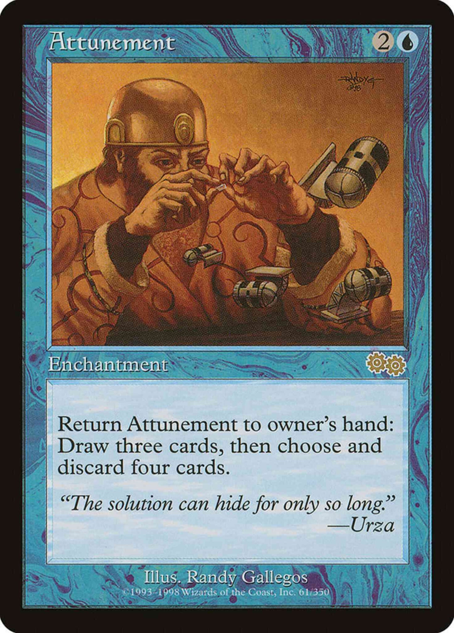 Attunement [61] [Urza's Saga] [Non-Foil]