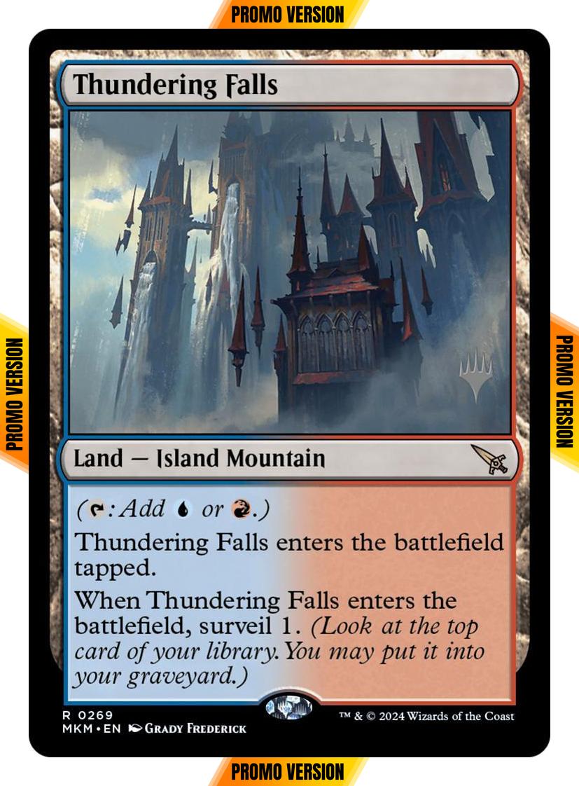 Thundering Falls [269p] [Promo Pack] [Murders at Karlov Manor: Promos] [Non-Foil]