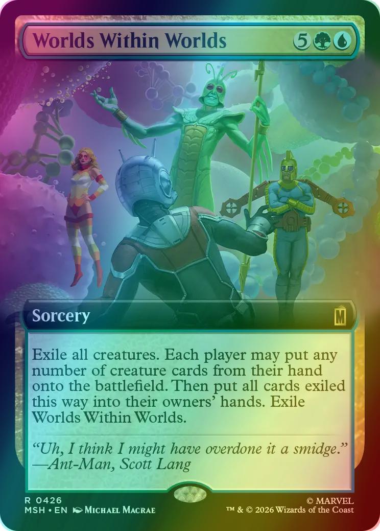 Worlds Within Worlds [426] [Extended Art] [Marvel Super Heroes] [Foil]