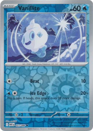 Vanillite - 027/086 - Common [sv105w-027] [Reverse Holo]