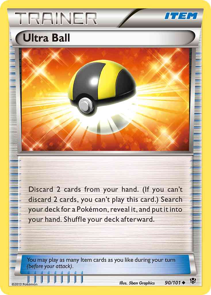 Ultra Ball - 90/101 - Uncommon [bw10-90] [Non-Holo]