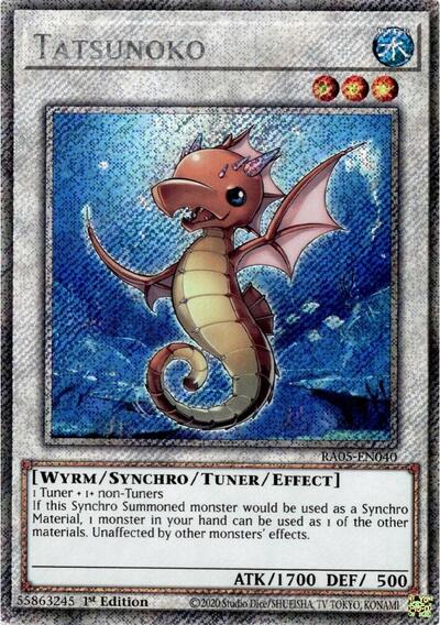 Tatsunoko - RA05-EN040 - Platinum Secret Rare - 1st Edition