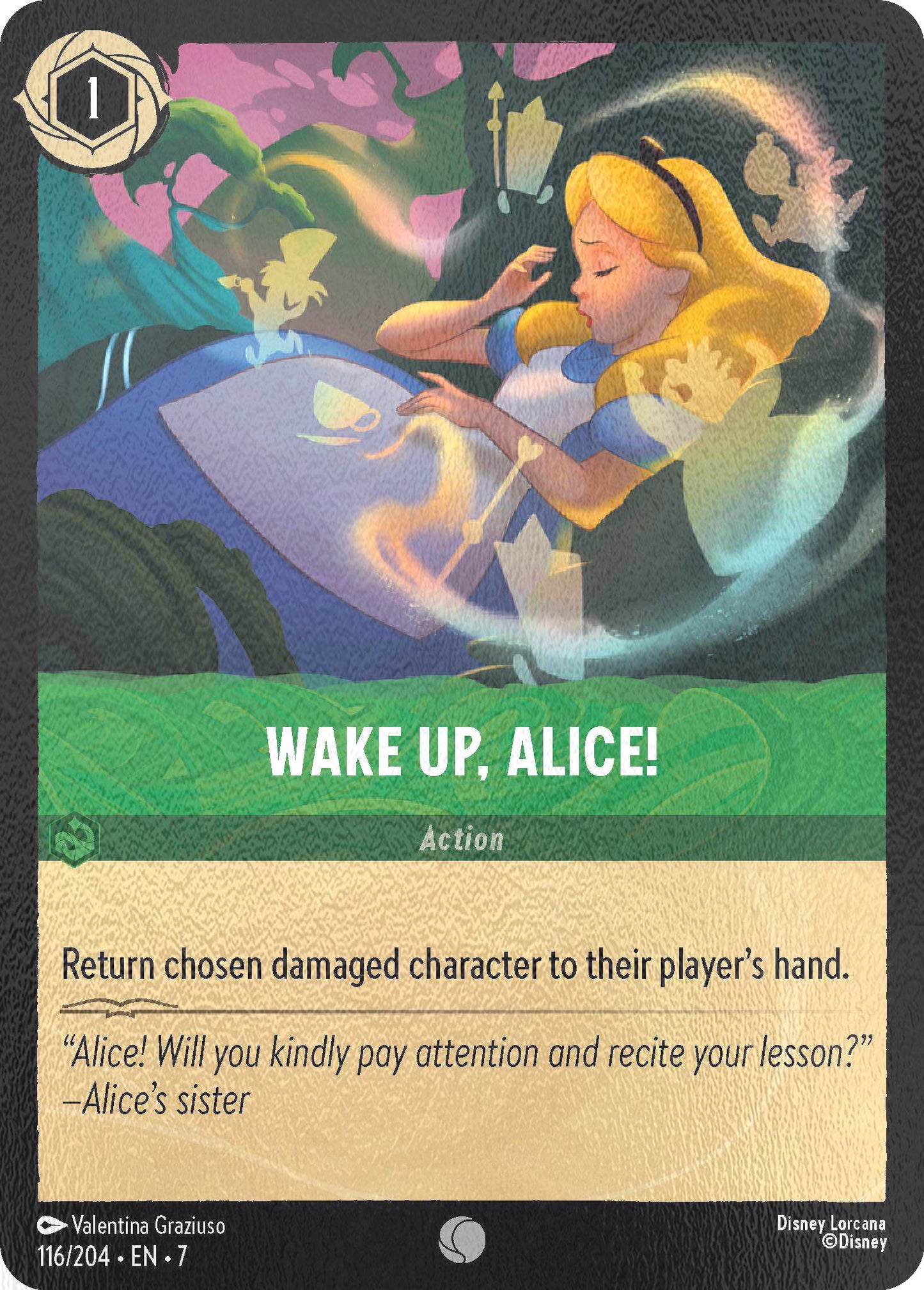 Wake Up, Alice! - 116/204 [Archazia's Island] [Cold Foil]