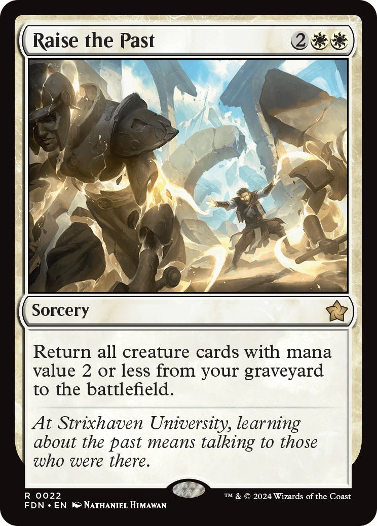 Raise the Past [22] [Foundations] [Non-Foil]