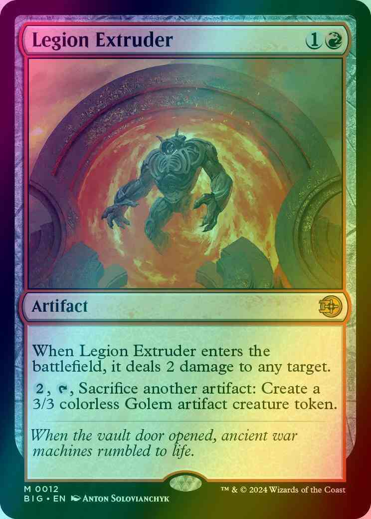Legion Extruder [12] [The Big Score] [Foil]