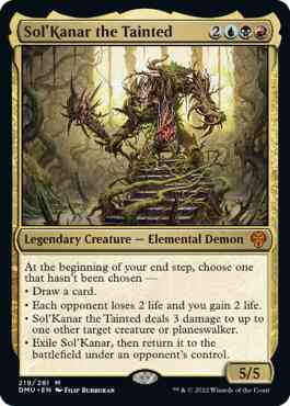 Sol'Kanar the Tainted [219] [Dominaria United] [Non-Foil]