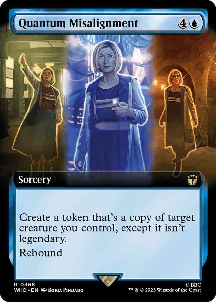 Quantum Misalignment [368] [Extended Art] [Universes Beyond: Doctor Who] [Non-Foil]