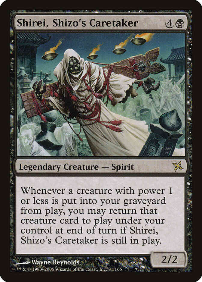Shirei, Shizo's Caretaker [81] [Betrayers of Kamigawa] [Non-Foil]