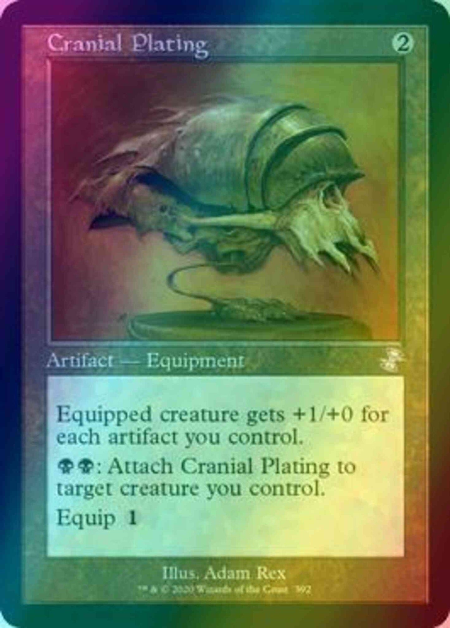 Cranial Plating [392] [Time Spiral Remastered] [Foil]
