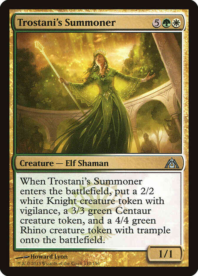 Trostani's Summoner [110] [Dragon's Maze] [Non-Foil]
