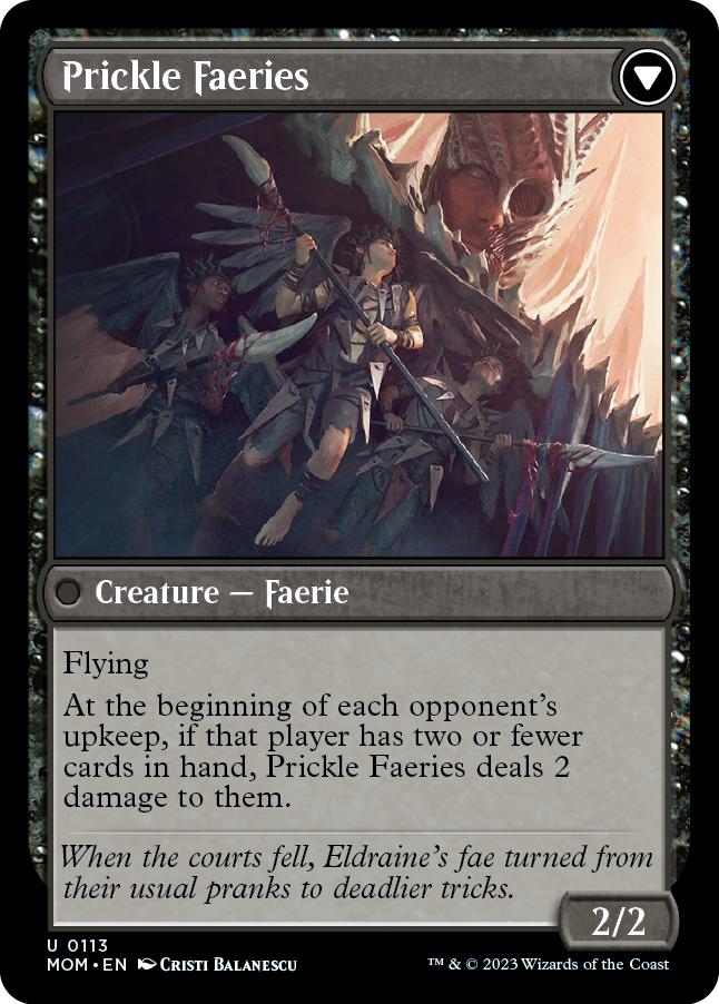 Invasion of Eldraine // Prickle Faeries [113] [March of the Machine] [Non-Foil]
