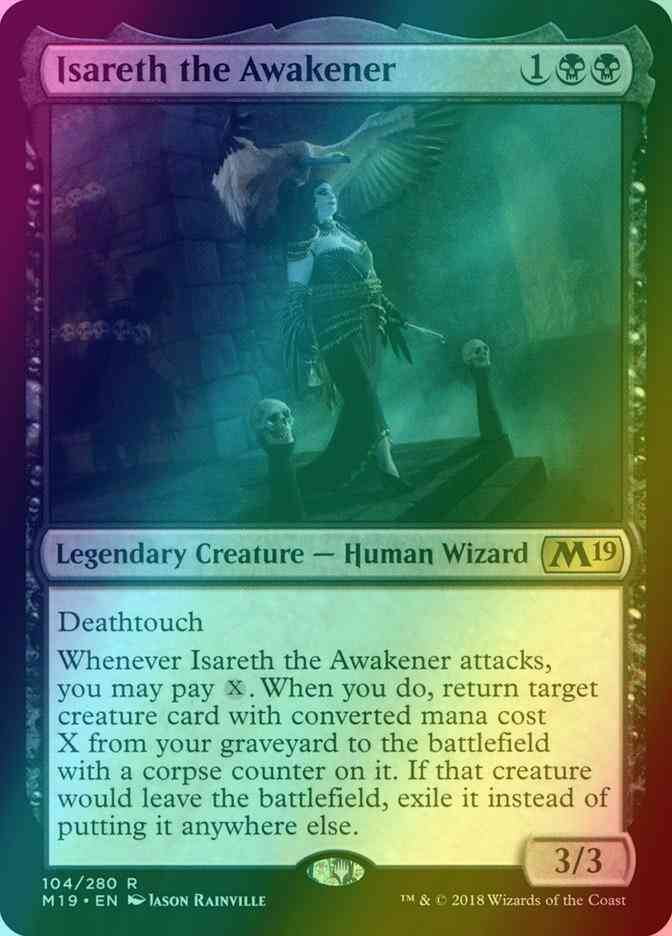 Isareth the Awakener [104] [Core Set 2019] [Foil]