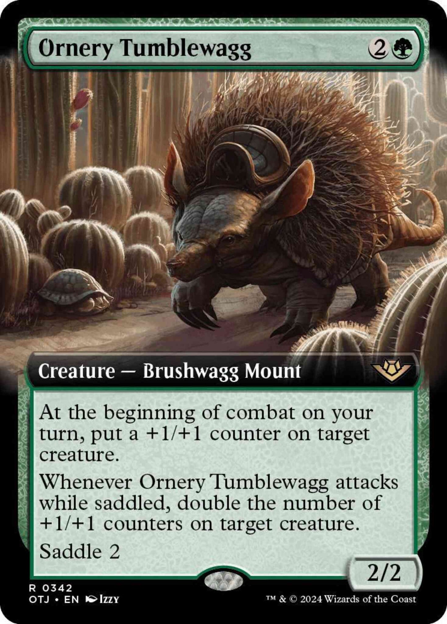 Ornery Tumblewagg [342] [Extended Art] [Outlaws of Thunder Junction] [Non-Foil]