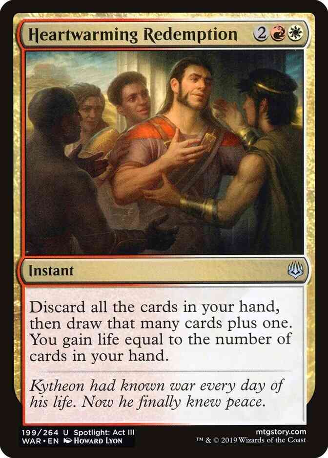 Heartwarming Redemption [199] [War of the Spark] [Non-Foil]