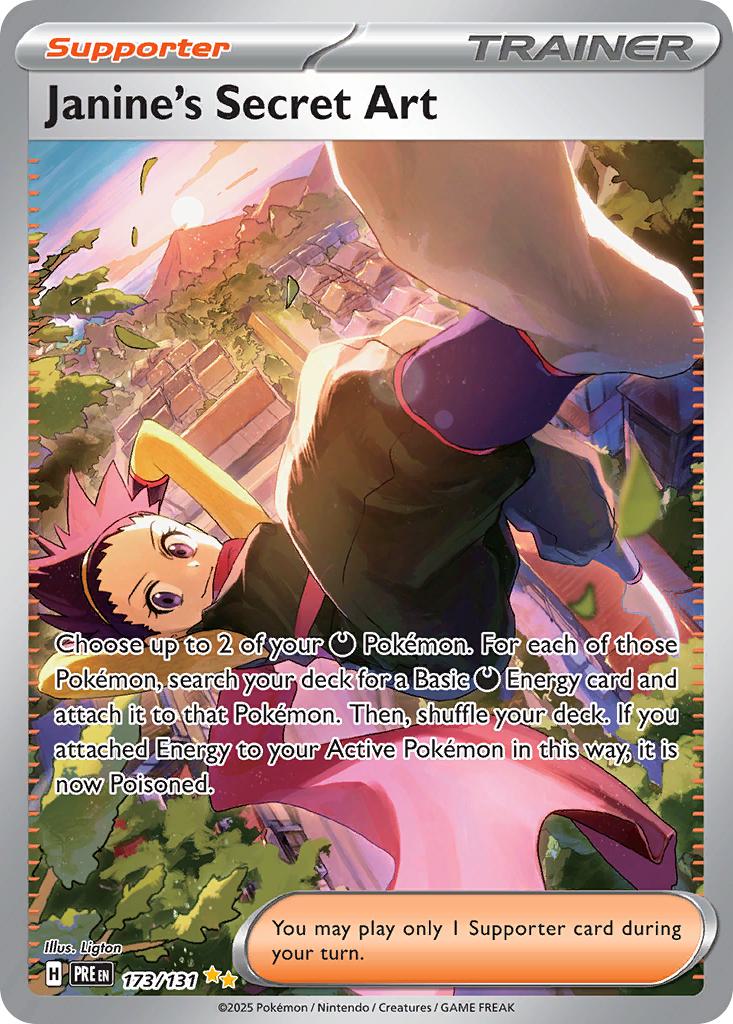 Janine's Secret Art - 173/131 - Special Illustration Rare [sv085-173] [Ultra]