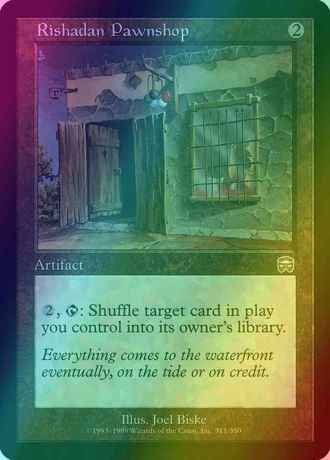 Rishadan Pawnshop [311] [Mercadian Masques] [Foil]