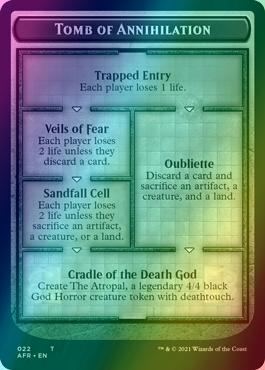 The Atropal Token (05) // Tomb of Annihilation Token (22) [Adventures in the Forgotten Realms: Tokens] [Foil]