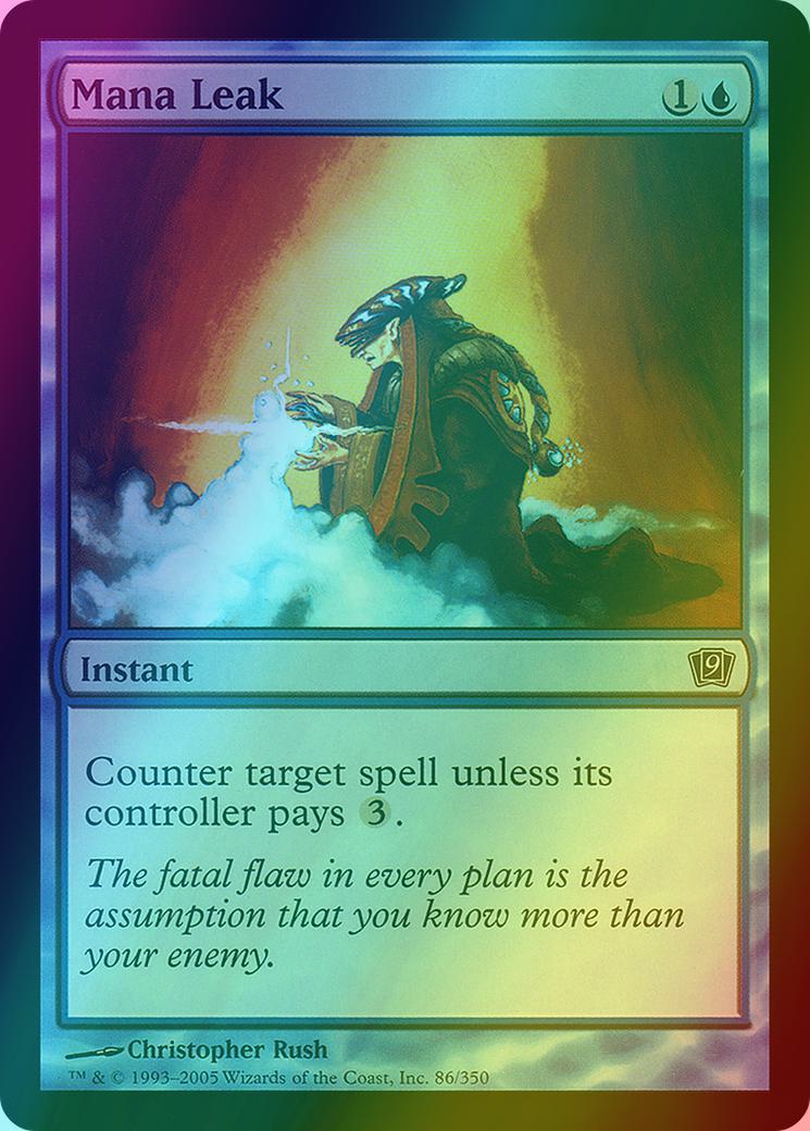 Mana Leak [86x] [Ninth Edition] [Foil]