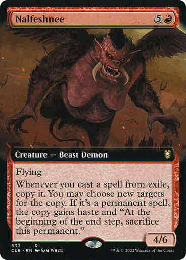 Nalfeshnee [632] [Extended Art] [Commander Legends: Battle for Baldur's Gate] [Non-Foil]