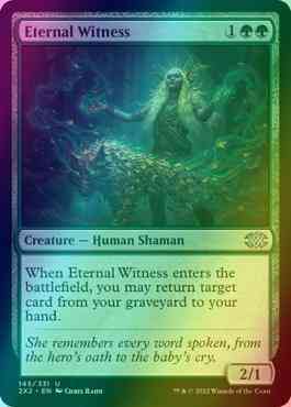 Eternal Witness [145] [Double Masters 2022] [Foil]