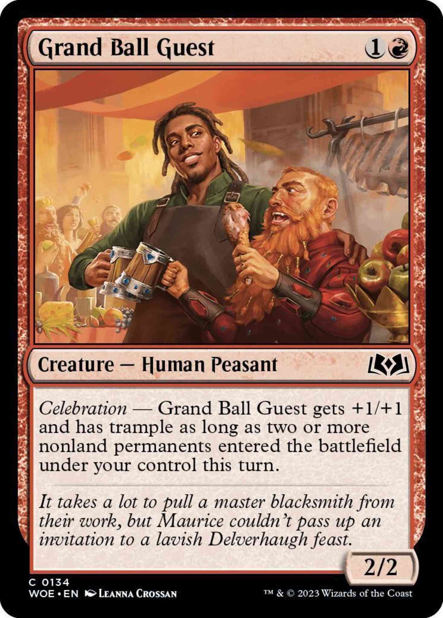 Grand Ball Guest [134] [Wilds of Eldraine] [Non-Foil]