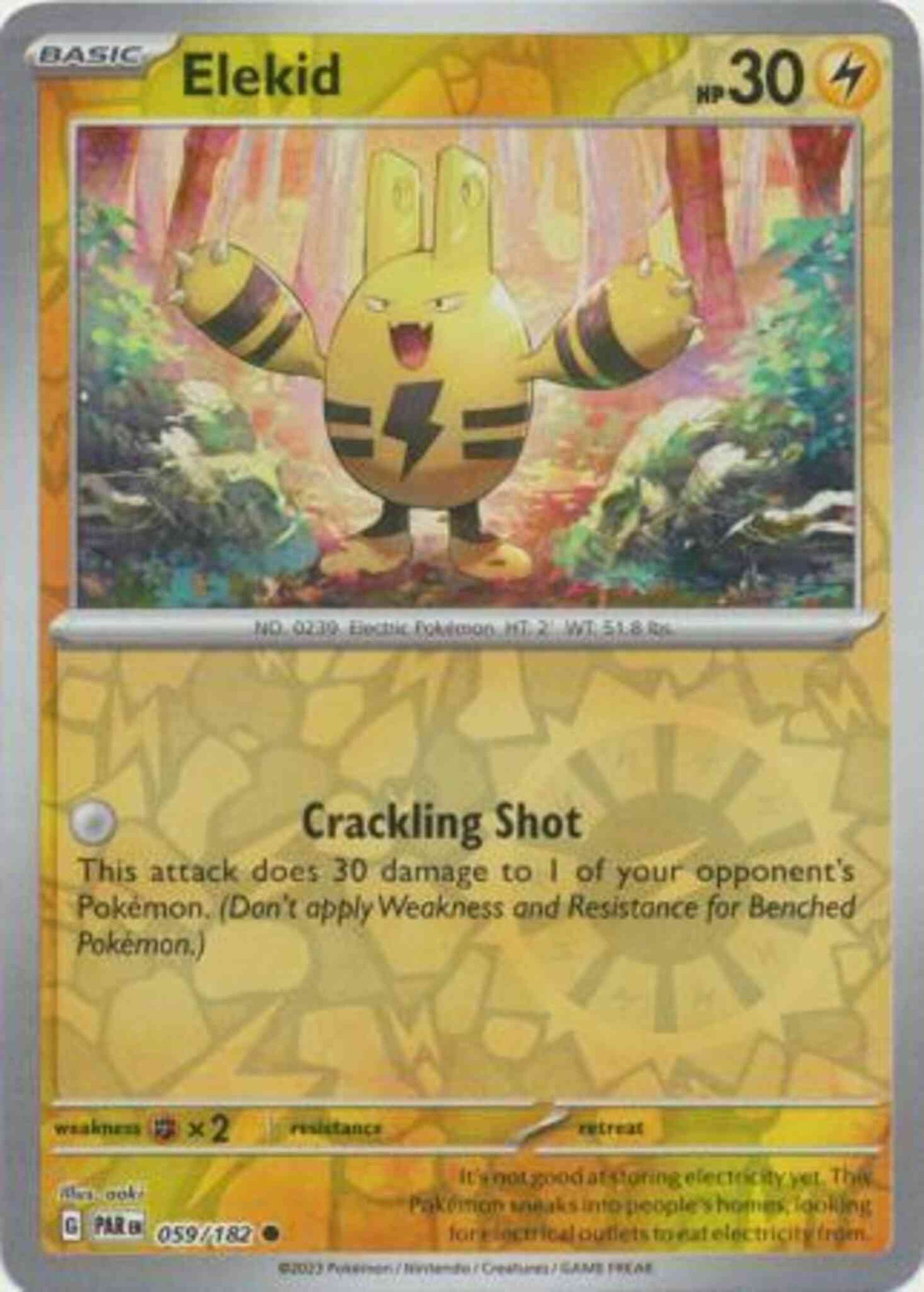 Elekid - 059/182 - Common [sv04-059] [Reverse Holo]