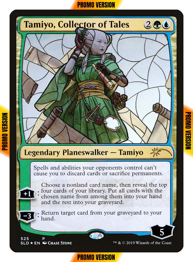 Tamiyo, Collector of Tales [0525] [Stained Glass] [Secret Lair Drop] [Foil]