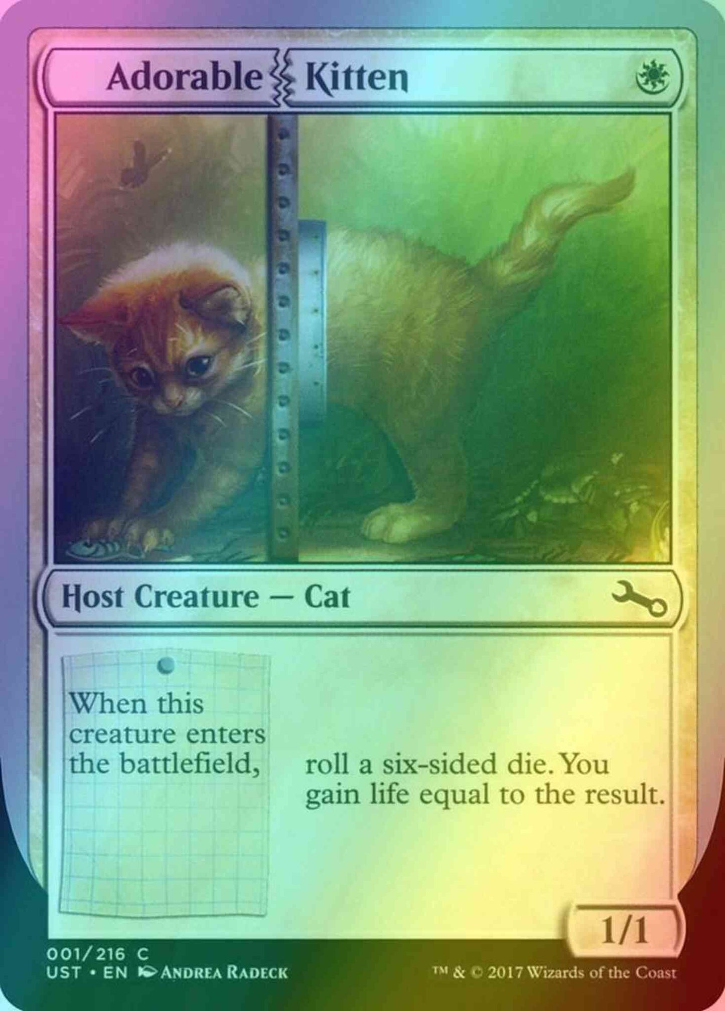 Adorable Kitten [1] [Unstable] [Foil]
