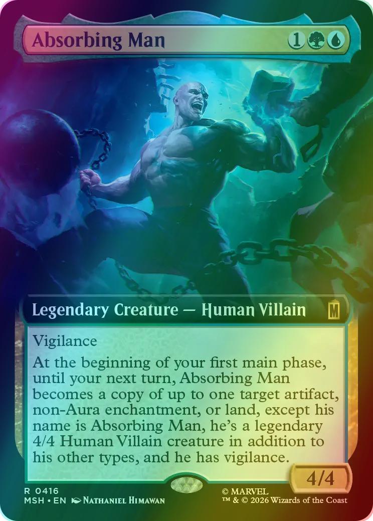 Absorbing Man [416] [Extended Art] [Marvel Super Heroes] [Foil]