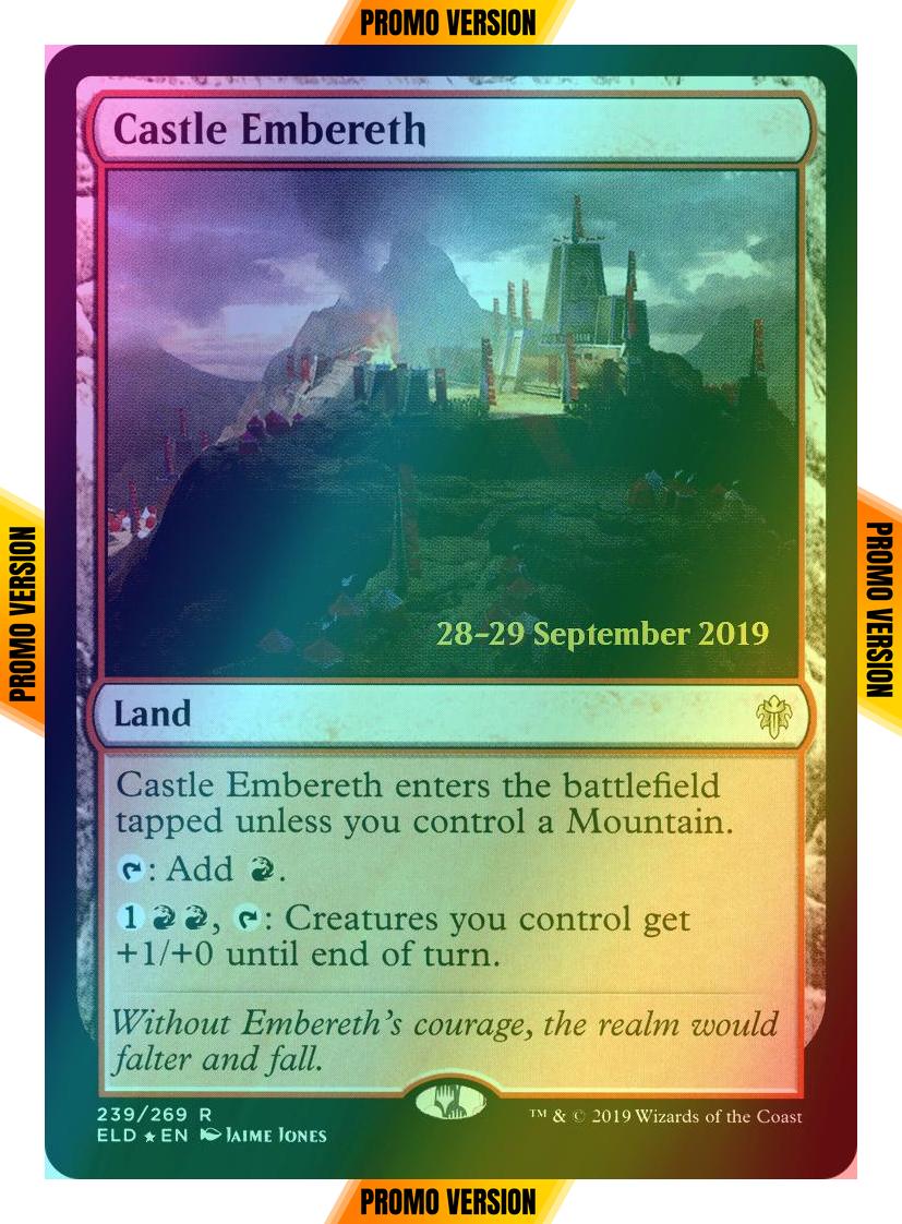 Castle Embereth [239s] [Throne of Eldraine Promos] [Foil]