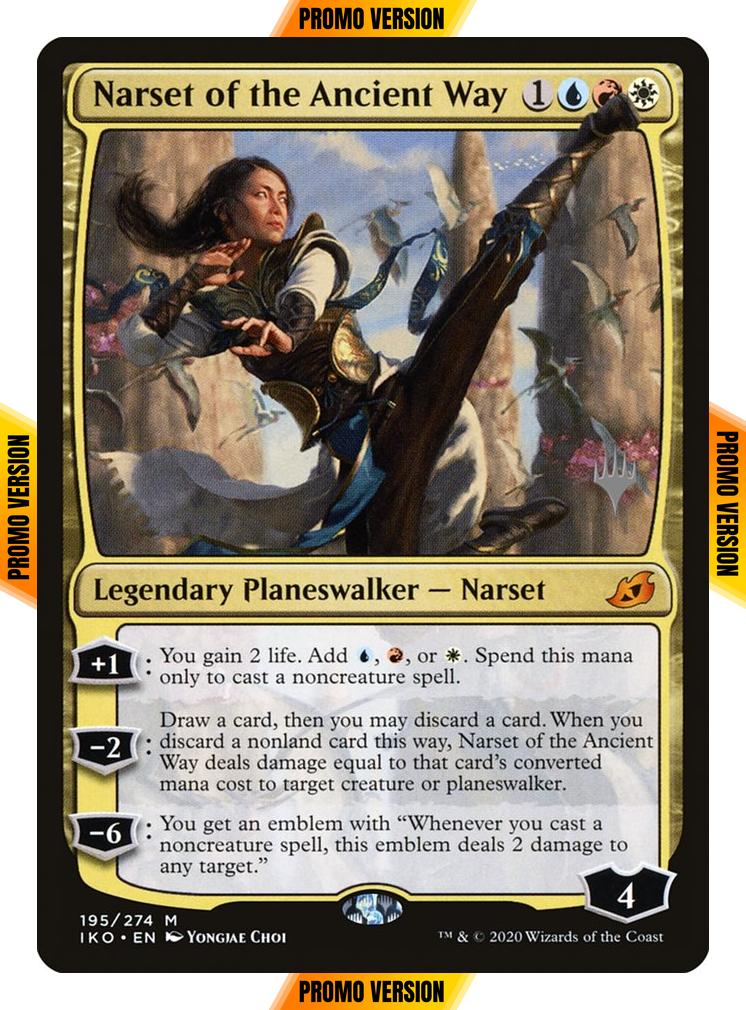 Narset of the Ancient Way [Promo Pack] [195p] [Ikoria: Lair of Behemoths Promos] [Foil]
