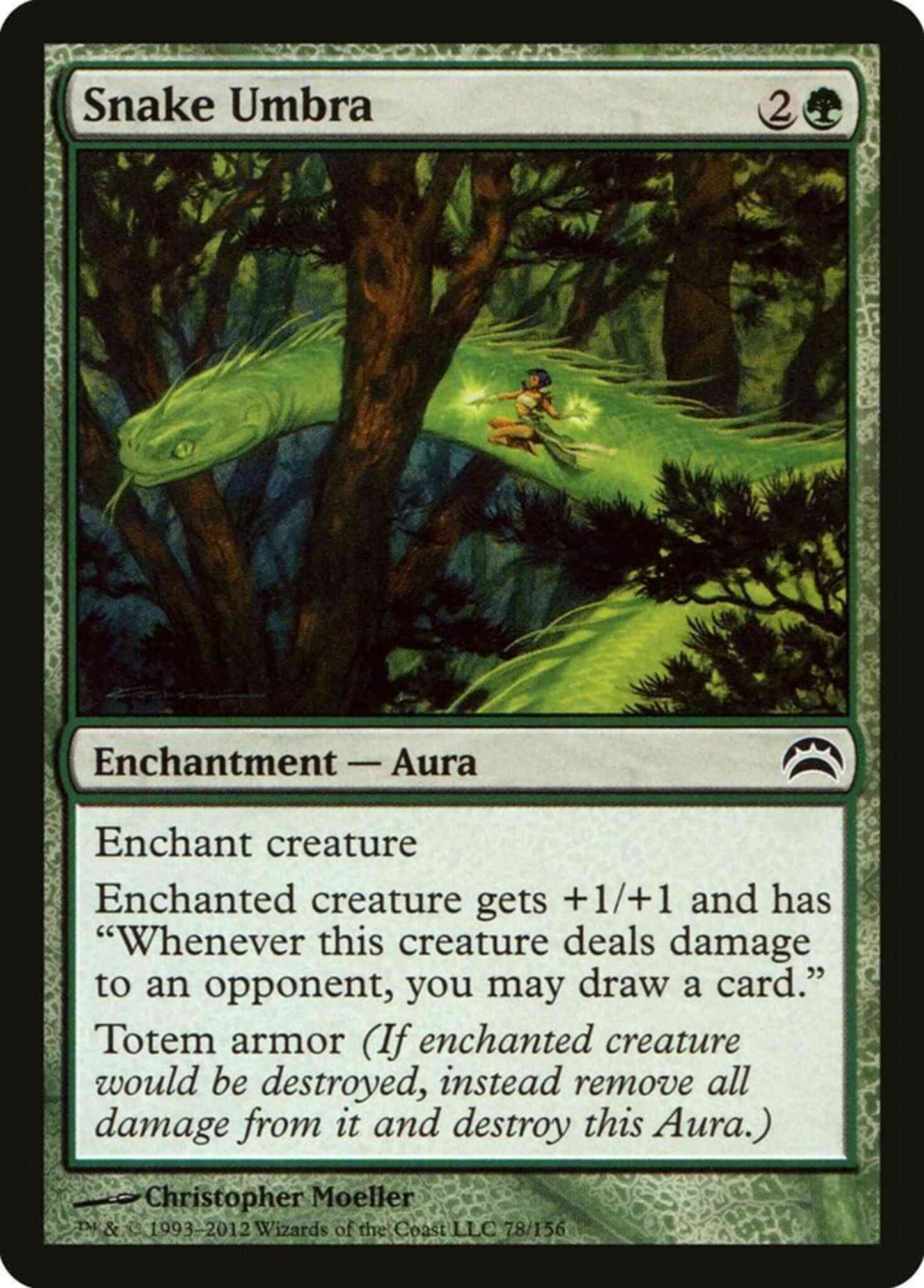 Snake Umbra [78] [Planechase 2012] [Non-Foil]