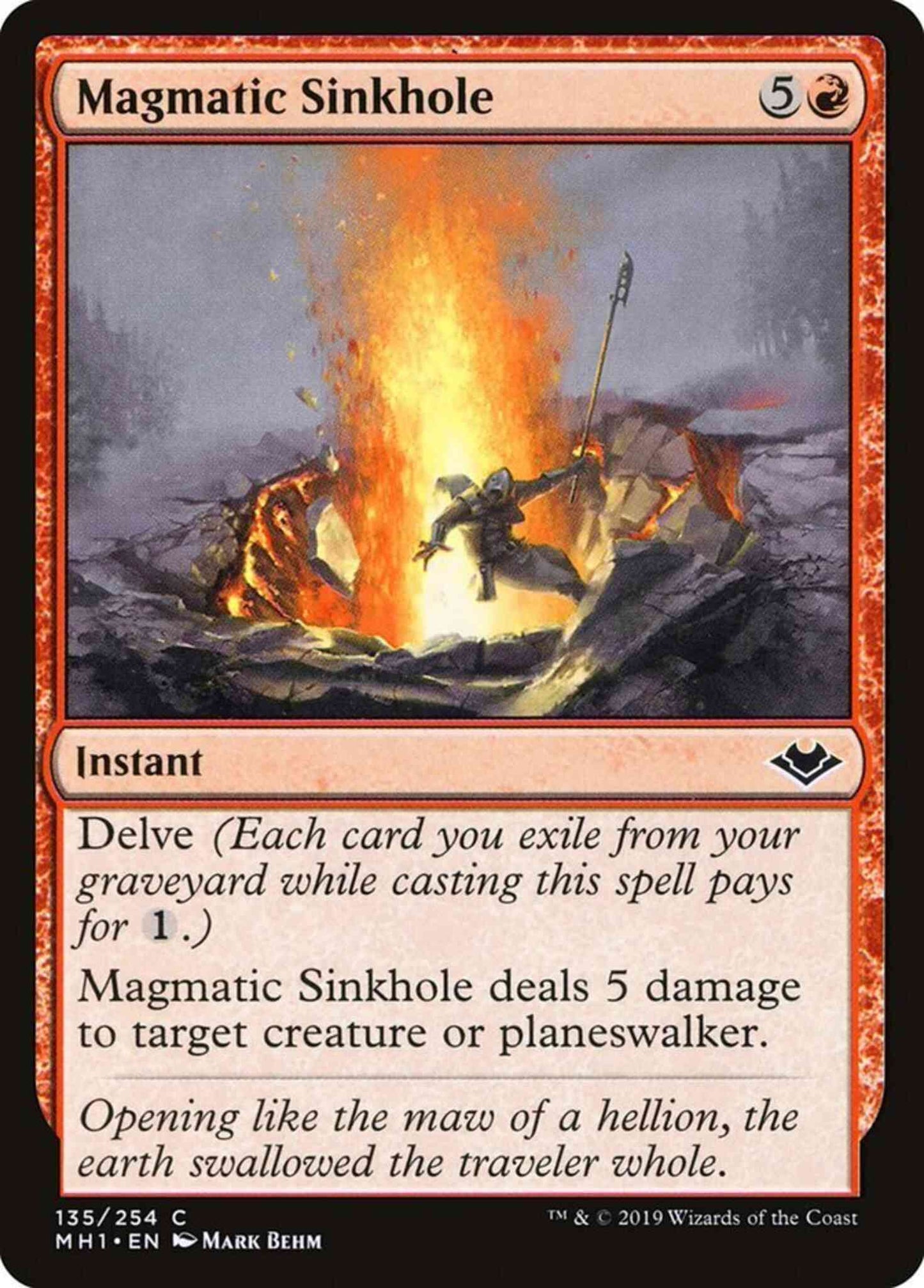 Magmatic Sinkhole [135] [Modern Horizons] [Non-Foil]