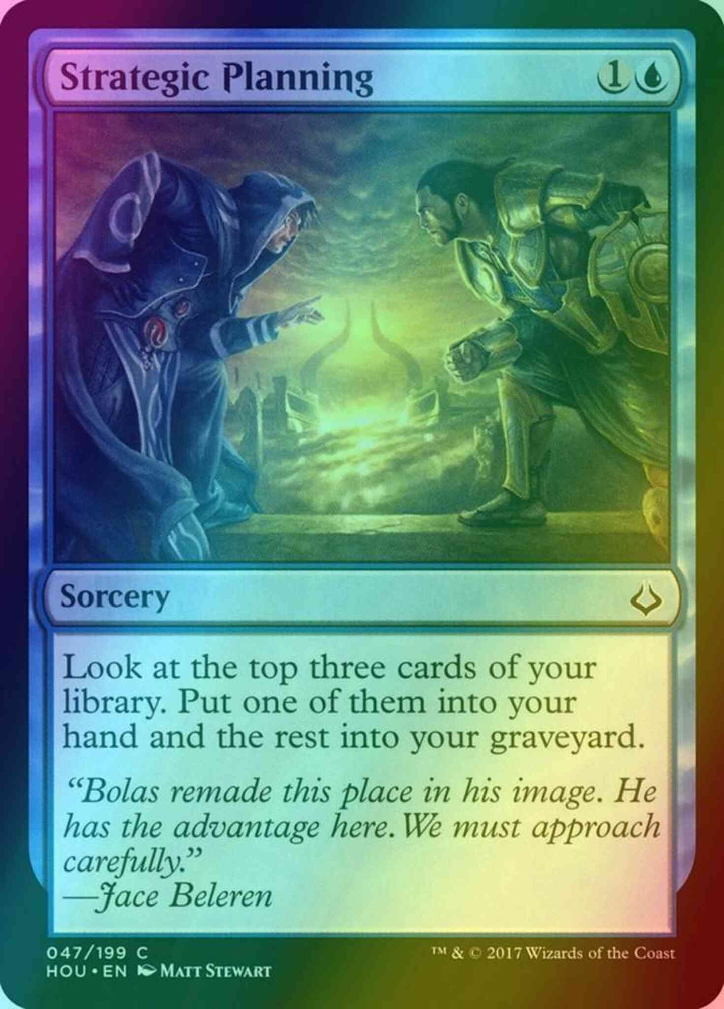 Strategic Planning [47] [Hour of Devastation] [Foil]
