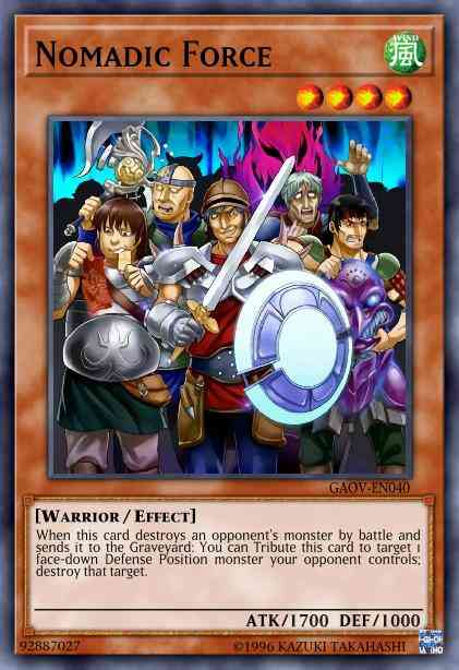 Nomadic Force - GAOV-EN040 - Common - Unlimited