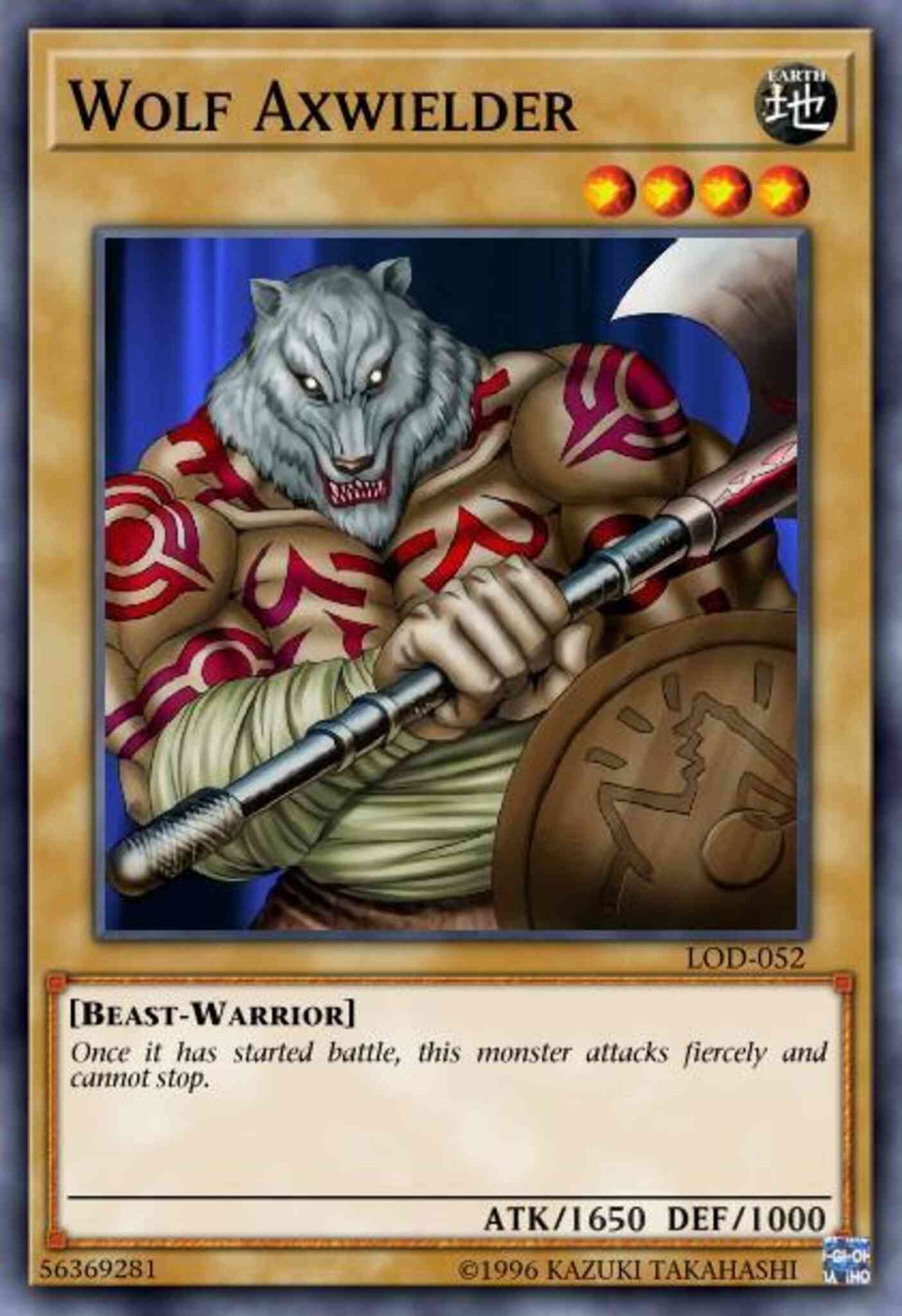 Wolf Axwielder - LOD-052 - Common - Unlimited