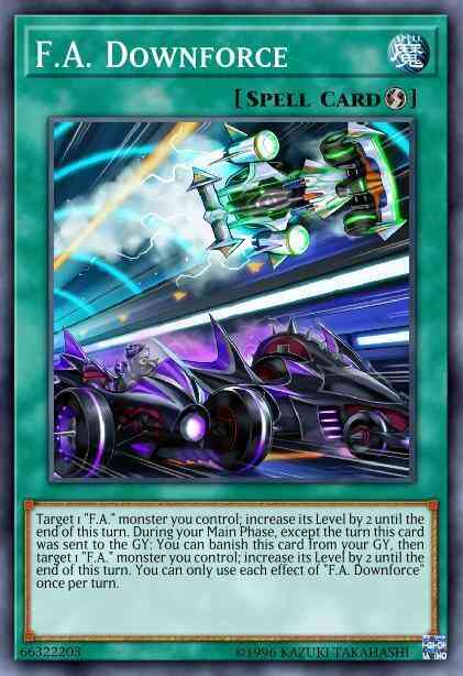 F.A. Downforce - COTD-EN089 - Common - 1st Edition