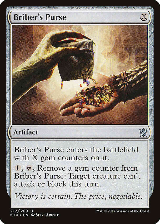 Briber's Purse [217] [Khans Of Tarkir] [Non-Foil]