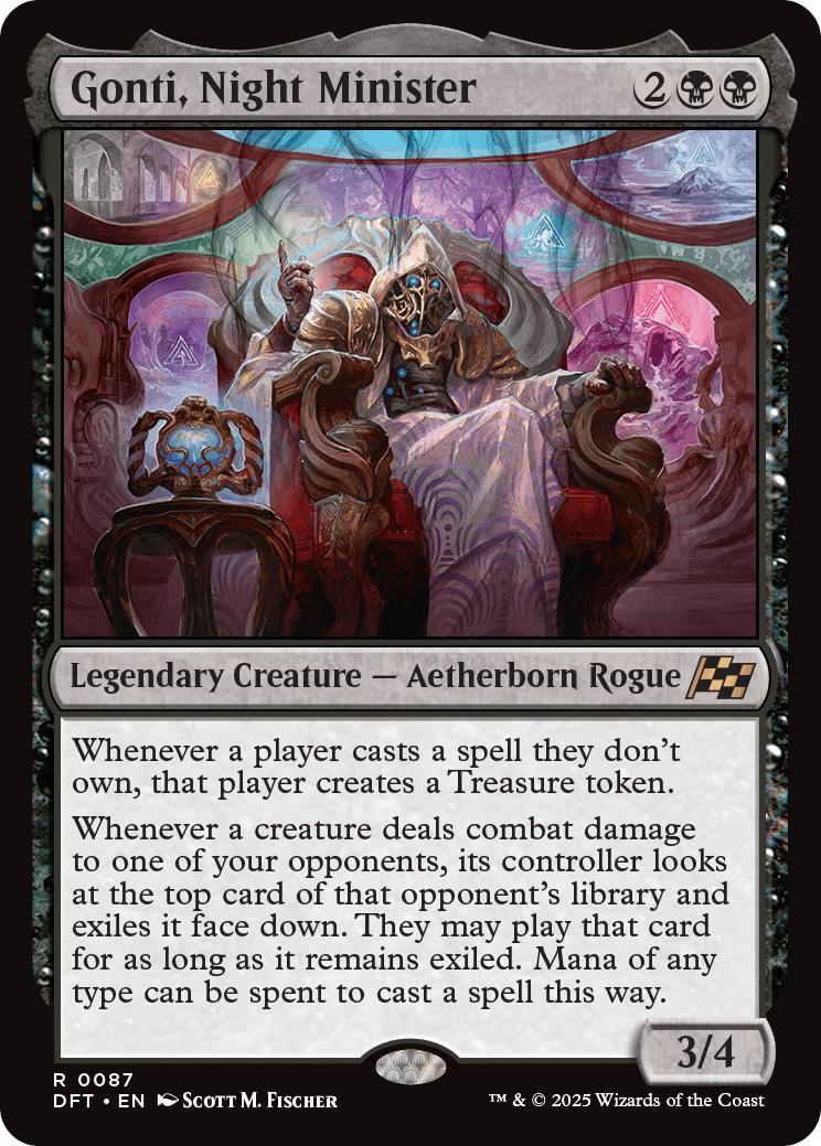 Gonti, Night Minister [87] [Aetherdrift] [Non-Foil]
