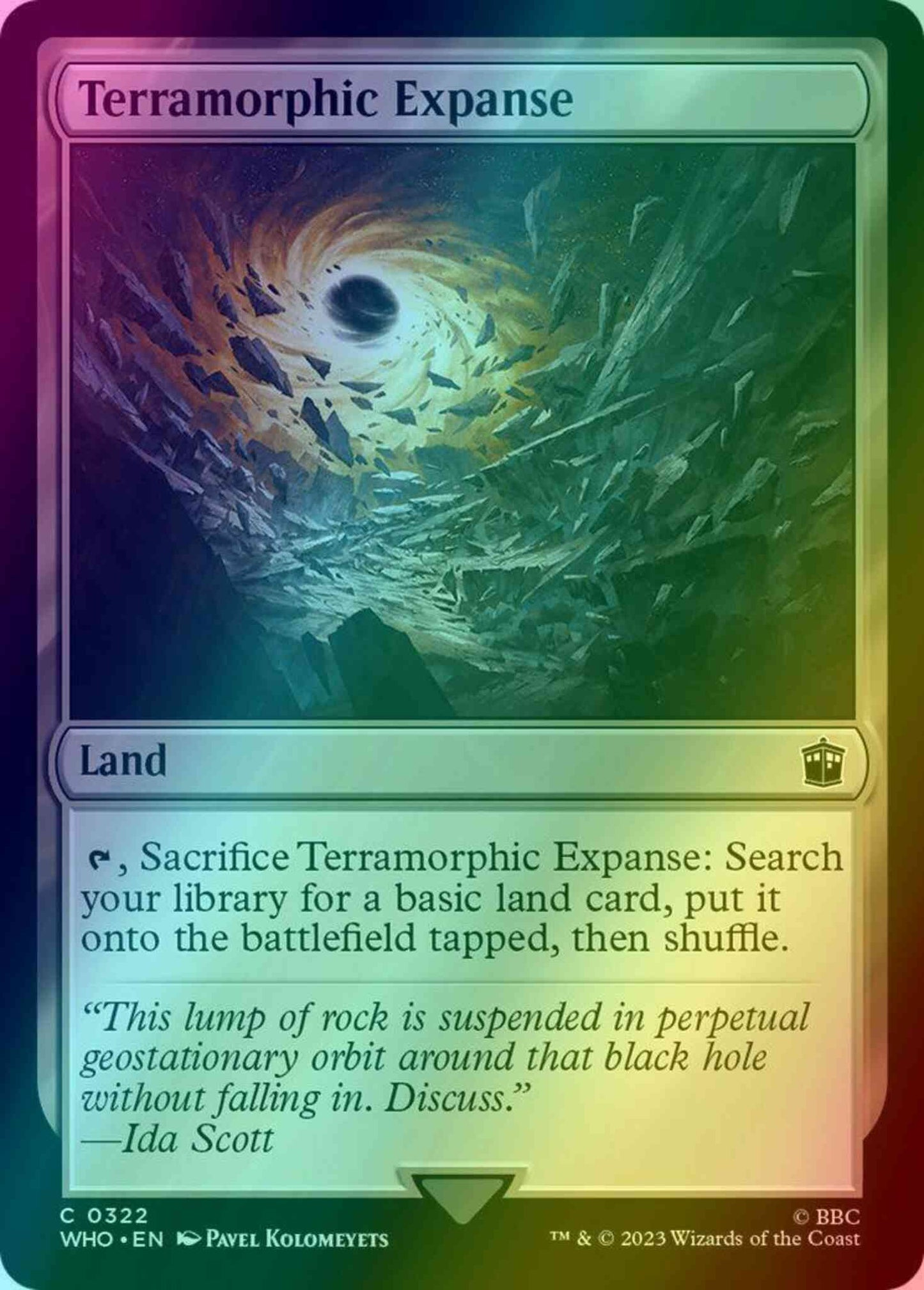 Terramorphic Expanse [322] [Universes Beyond: Doctor Who] [Foil]