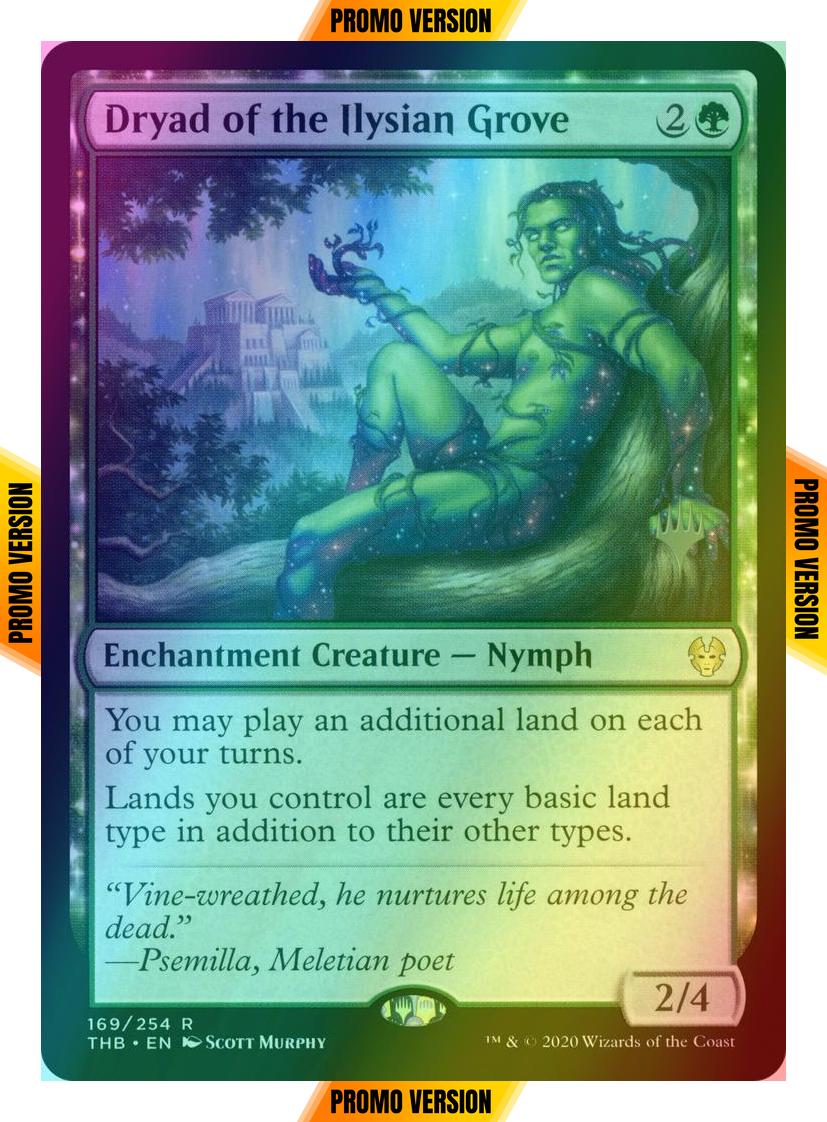 Dryad of the Ilysian Grove [169p] [Promo Pack] [Theros Beyond Death Promos] [Foil]