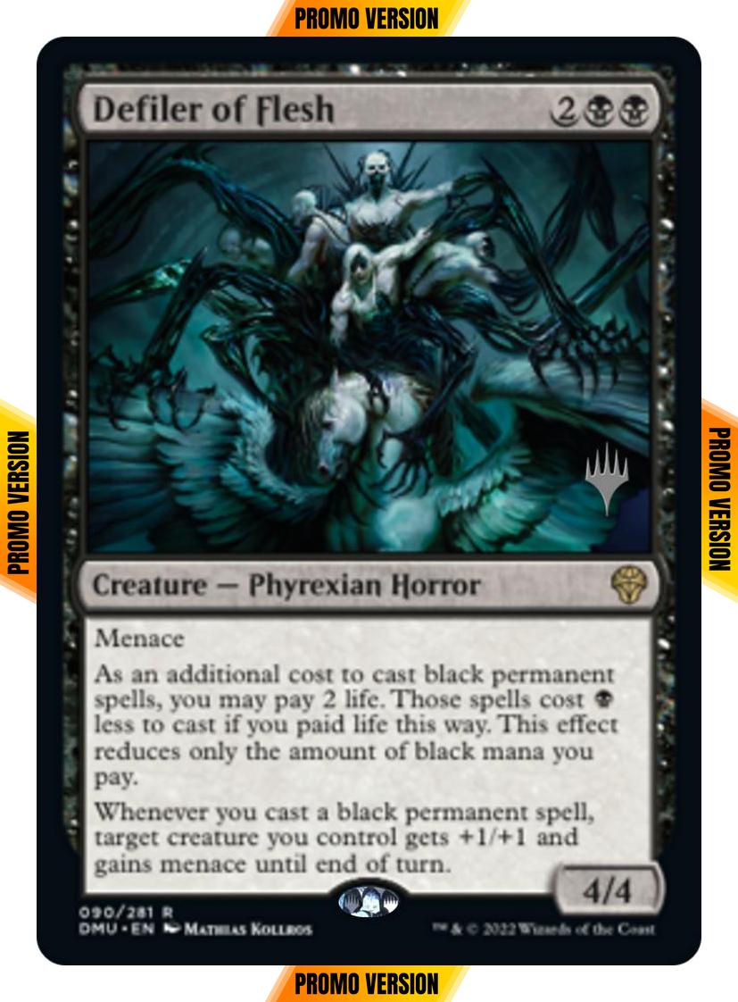 Defiler of Flesh [90p] [Promo Pack] [Dominaria United: Promos] [Non-Foil]