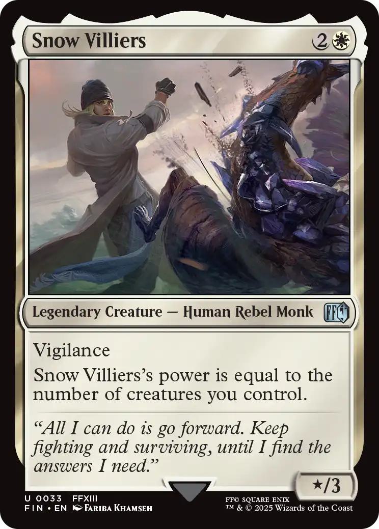 Snow Villiers [33] [FINAL FANTASY] [Non-Foil]