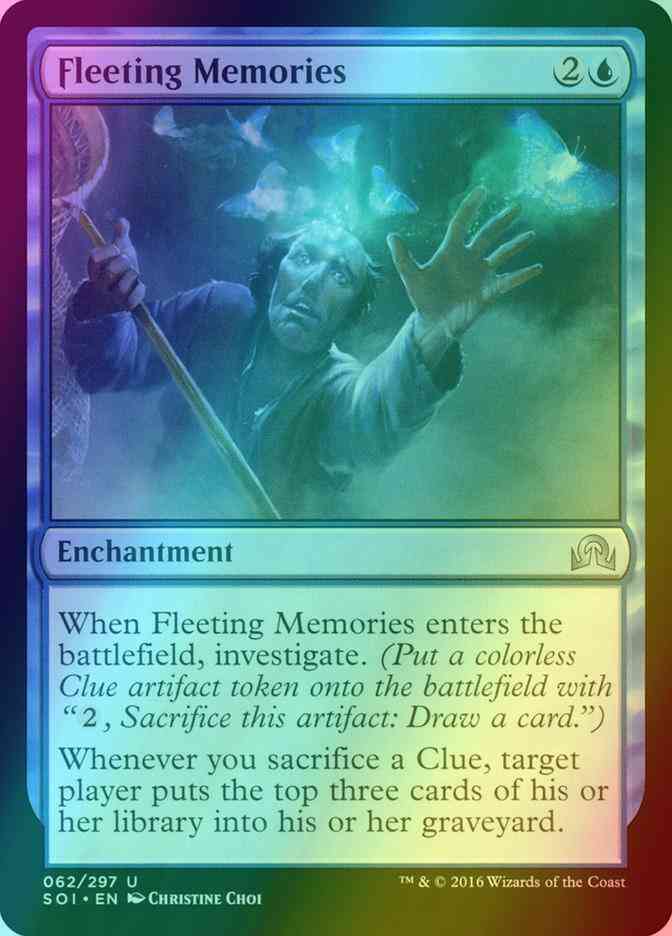Fleeting Memories [62] [Shadows over Innistrad] [Foil]
