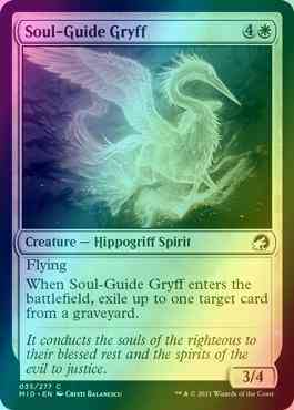 Soul-Guide Gryff [35] [Innistrad: Midnight Hunt] [Foil]