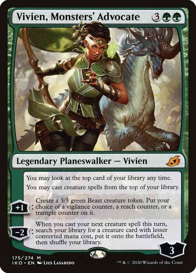 Vivien, Monsters' Advocate [175] [Ikoria: Lair of Behemoths] [Non-Foil]