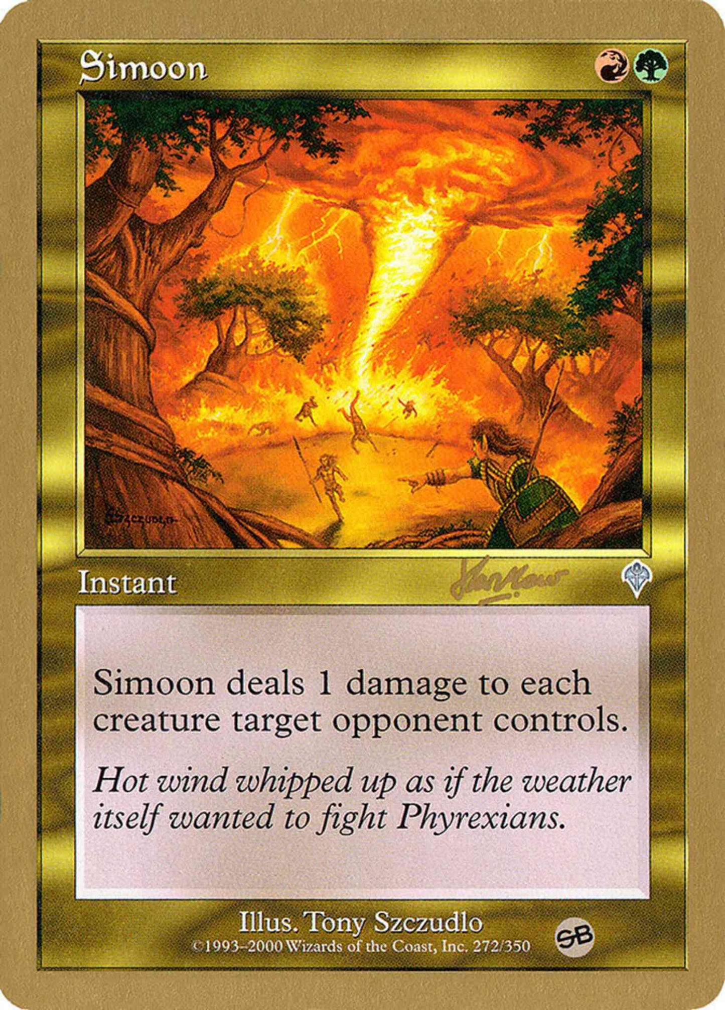 Simoon [shh272sb] [Sim Han How] [World Championship Decks 2002] [Non-Foil]